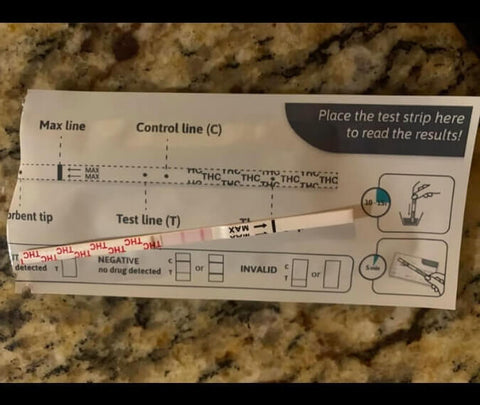 Review About The Accuracy Of Exploro At Home Marijuana (THC) Test Strips Kit Showing A Faint Line