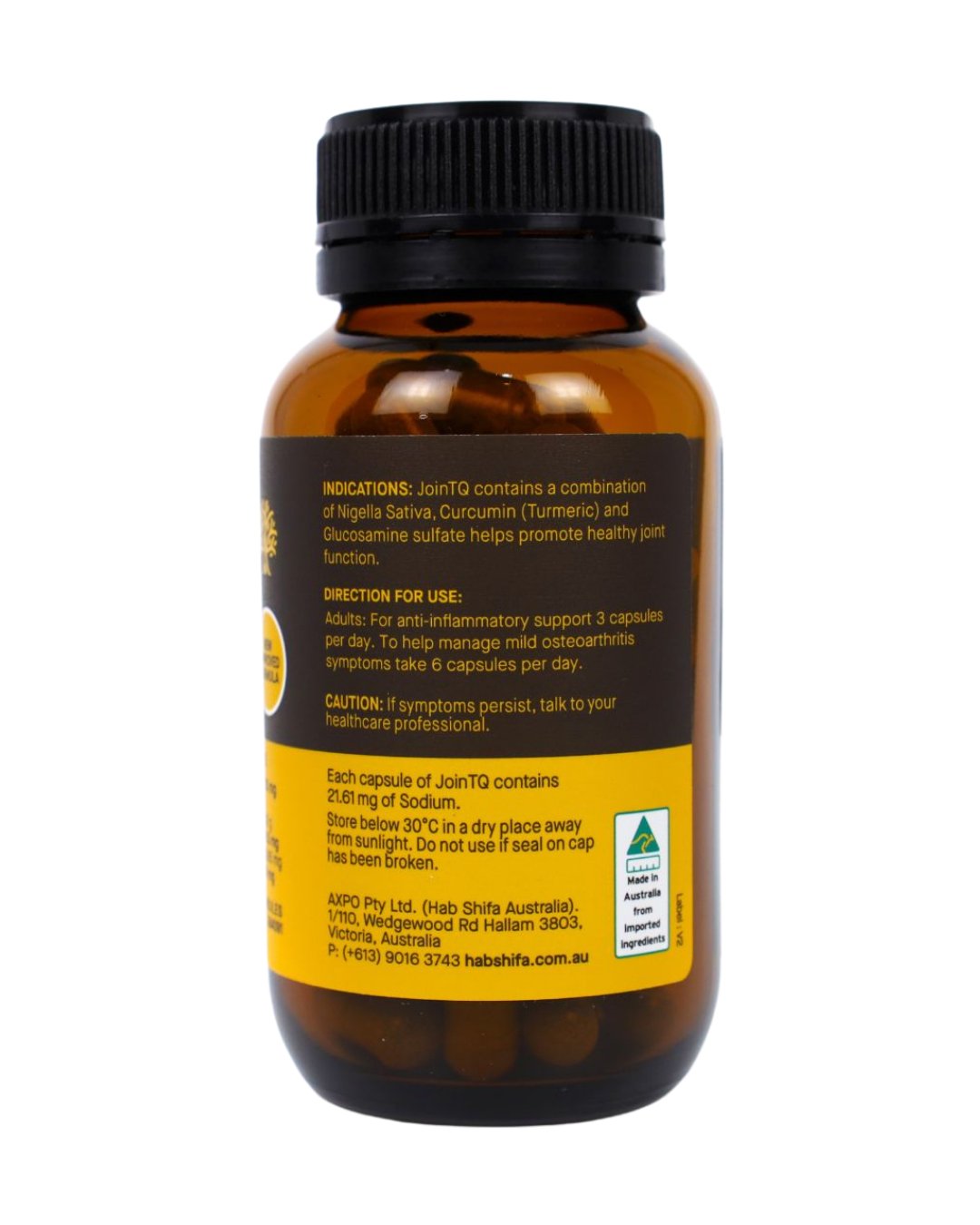 JoinTQ Black Seed Capsules - Hab Shifa product image