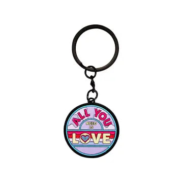 The Beatles 'All You Need is Love' Keyring