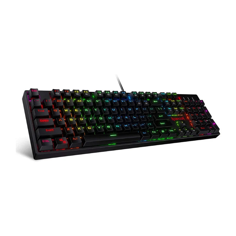 Redragon K582 SURARA RGB LED Backlit Mechanical Gaming Keyboard .