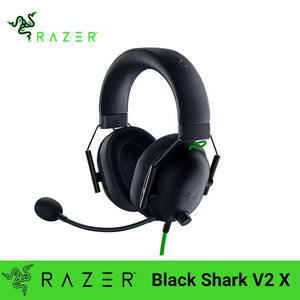 Razer BlackShark V2 X Headphone Wired Gaming Headset . - Lifexgamer