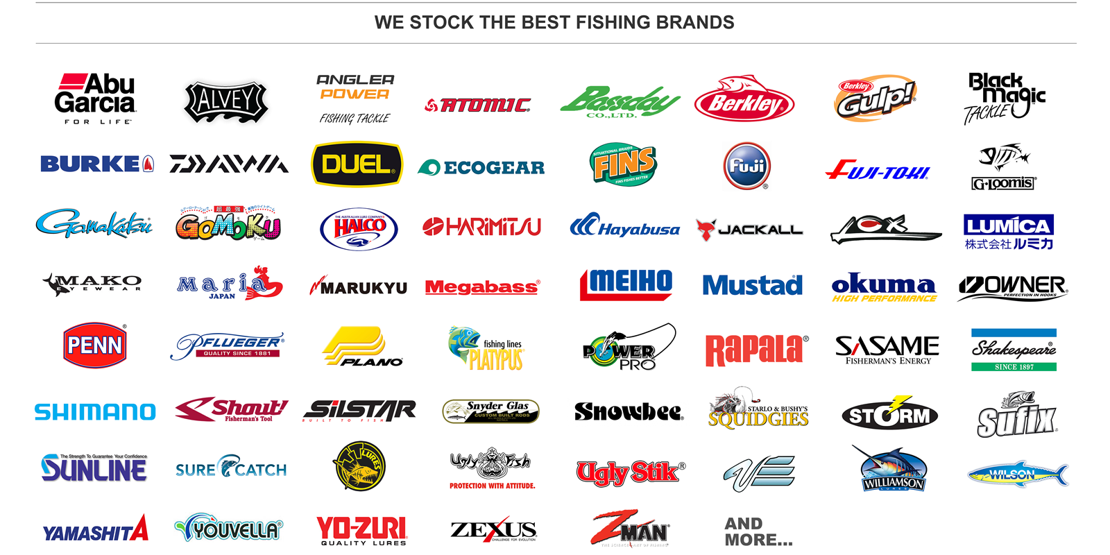 Our Brands – Anglerpower Fishing Tackle