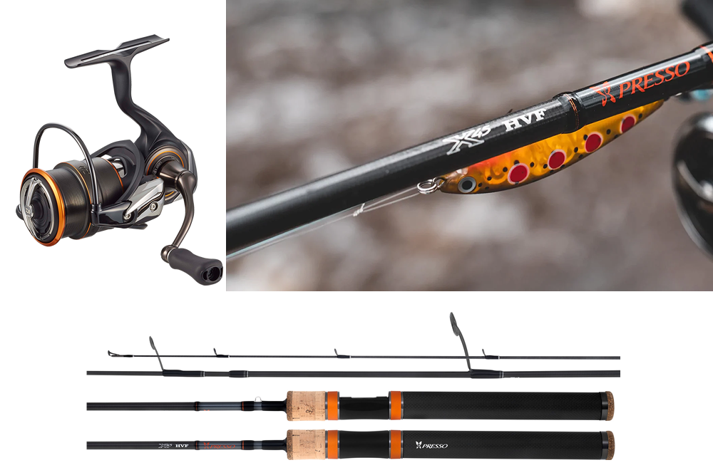 Spining rod Daiwa Presso Trout Spin