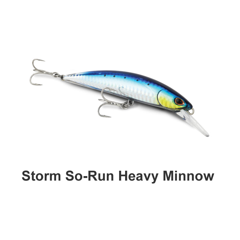Storm So-Run Heavy Minnow 110mm Cast Lure – Anglerpower Fishing Tackle