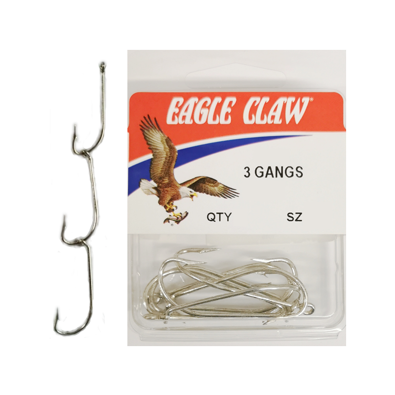Eagle Claw Lazer Sharp L319SBG Live Bait Fishing Hooks Several Sizes  Available