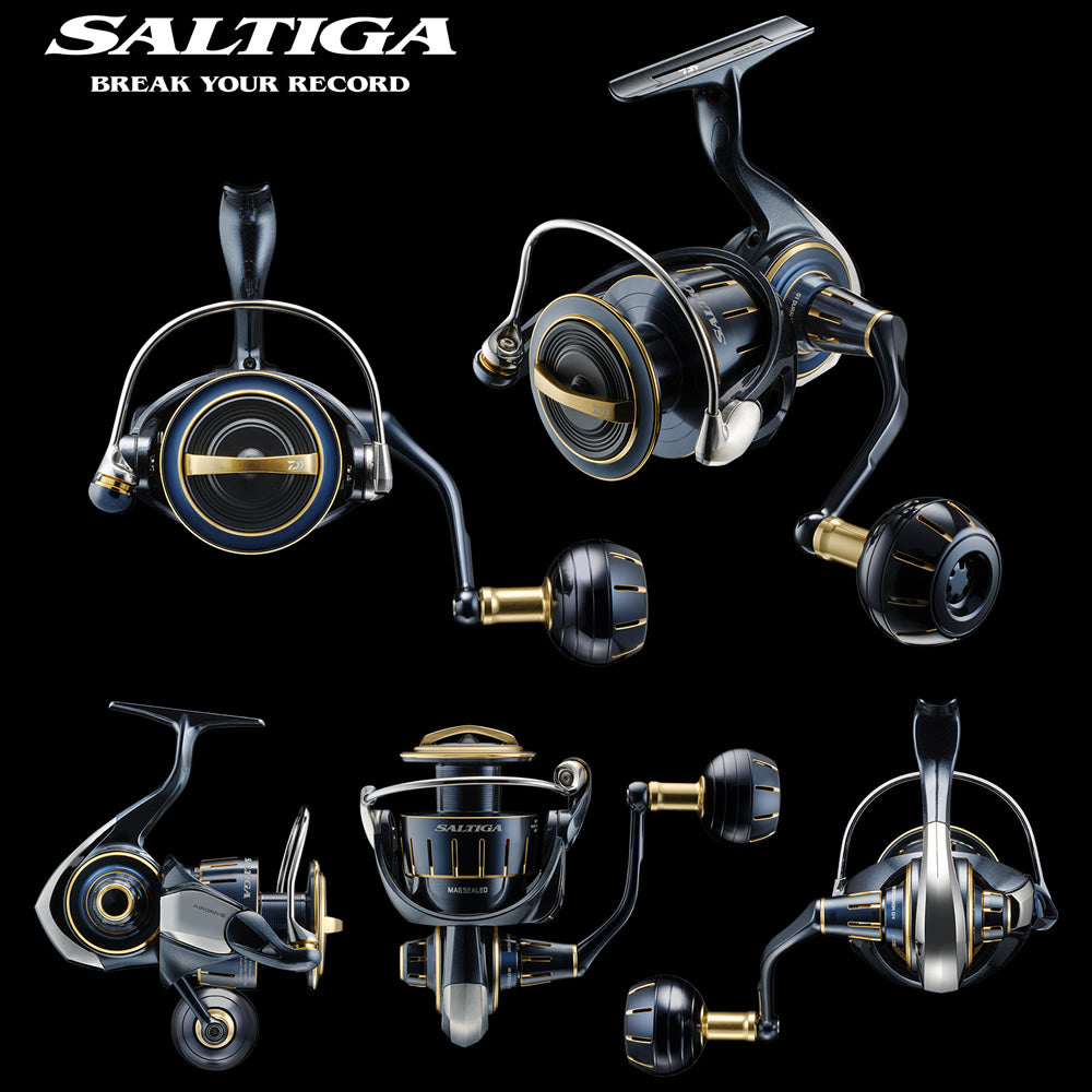 Daiwa 23 Saltiga Spinning Fishing Reel - 6000-H – Mid Coast Fishing Bait &  Tackle