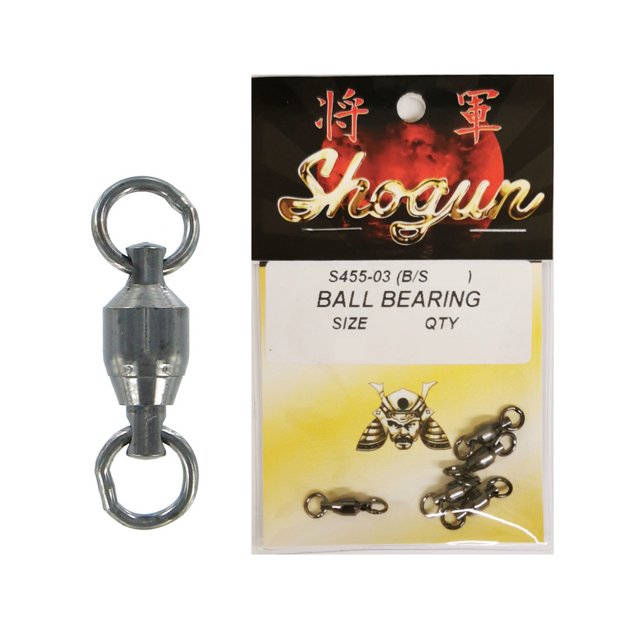 Rite Angler Aussie Ball-Bearing Snap Swivels - Black 7mm