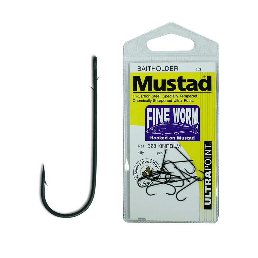 Mustad 9555 Bronze Baitholder Hooks – Anglerpower Fishing Tackle
