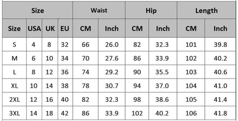 Horse legging size guide