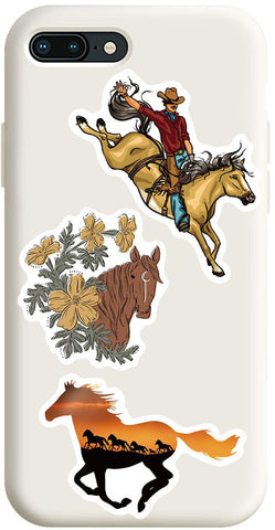 Horse racing stickers