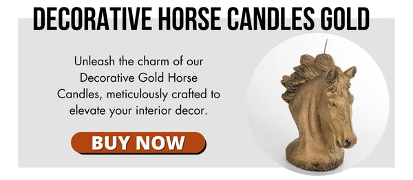 decorative-horse-candle-gold