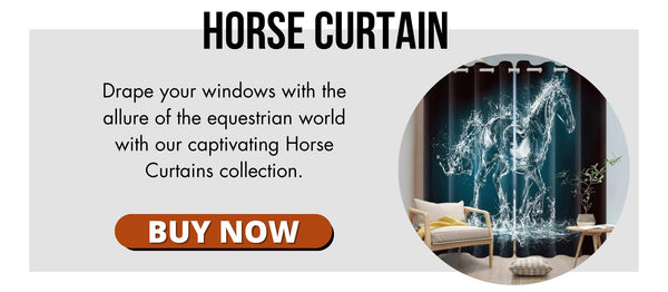 horse-curtains