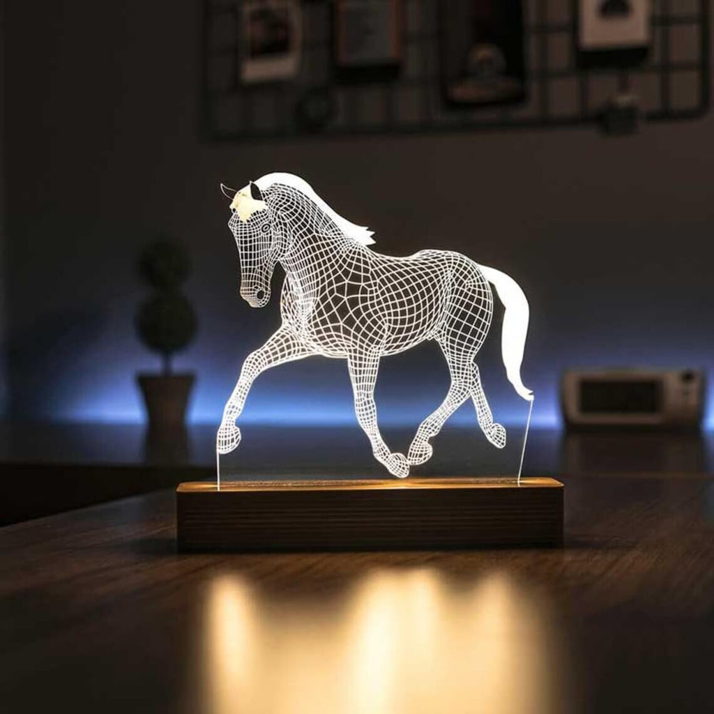 horse lamp