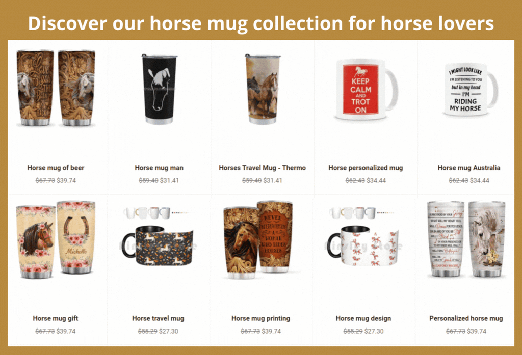buy horse mugs