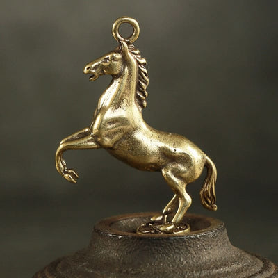 Vintage leather horse figurine - DreamHorse®