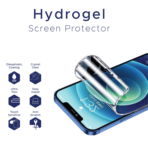 clarity and transparency of hydrogel screen protectors