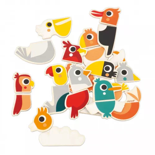 MAGNETS MIX & BIRDS tag-along-toys