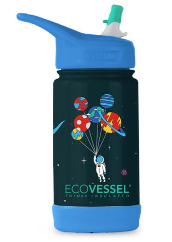 EcoVessel Nightfall Navy Boulder Water Bottle 20 oz