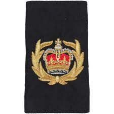 Warrant officer second Class royal navy rank badge