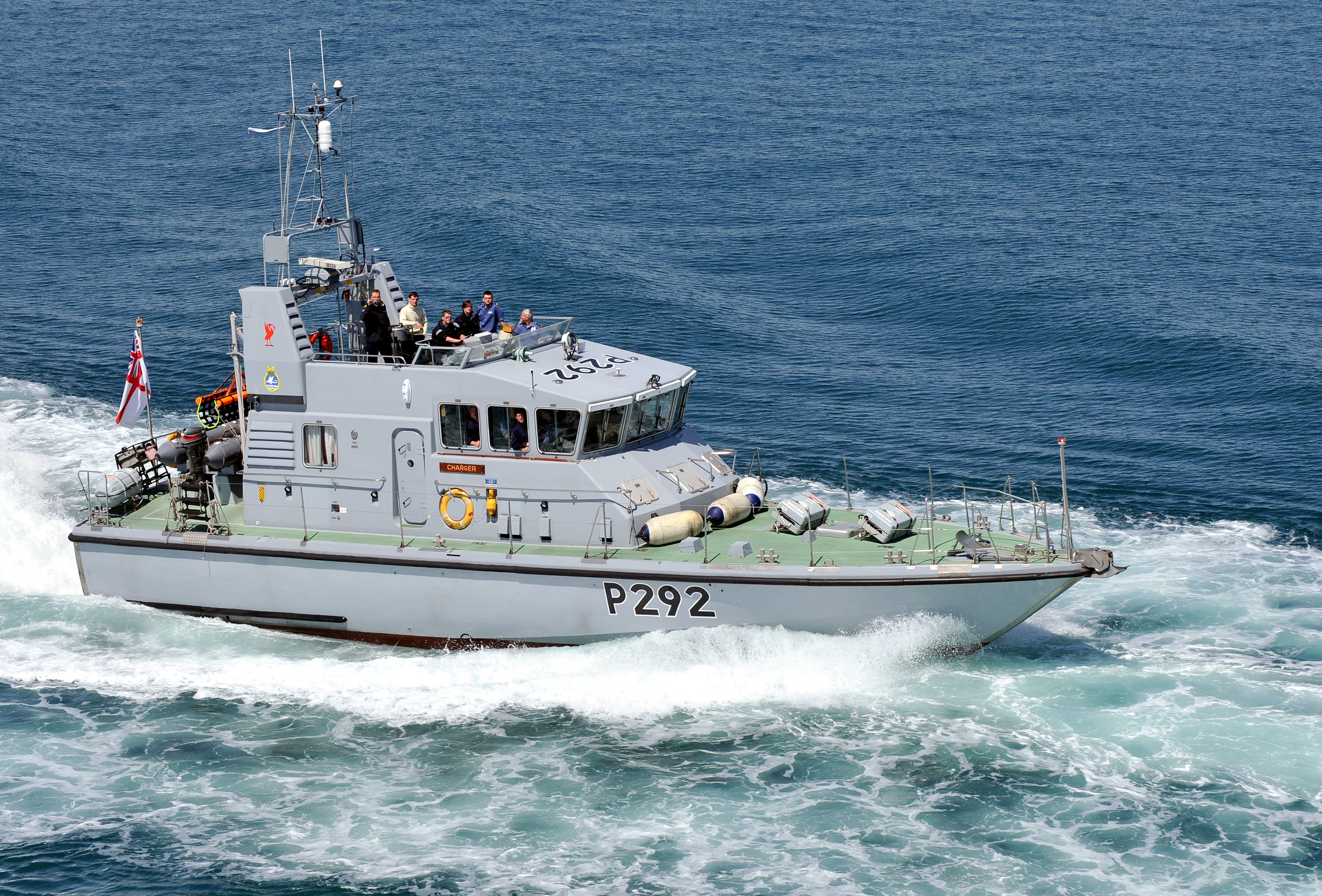 HMS Charger P292 Royal Navy Fast Inshore Patrol Vessel Photo Print or ...