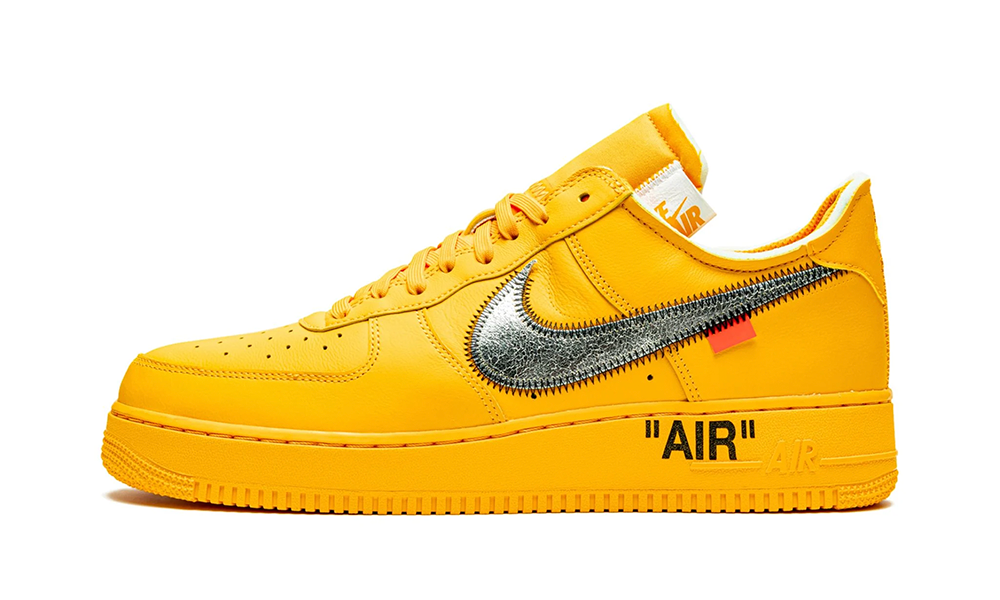 Louis Vuitton Nike Air Force 1 Low By Virgil Abloh Metallic Gold