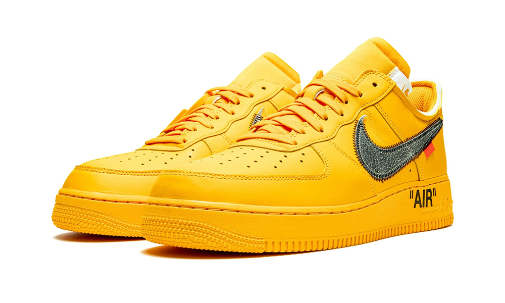 Louis Vuitton Nike Air Force 1 Low by Virgil Abloh Metallic Gold