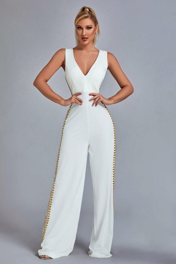 Maty Embroidery Jumpsuit – Bellabarnett