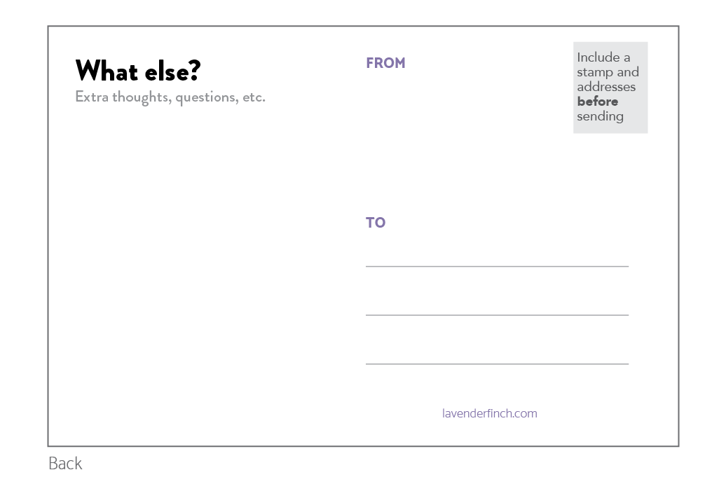 postcard back template 4x6