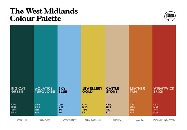 The West Midlands Colour Palette