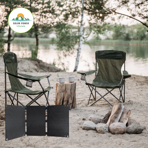 Solar Power Lifestyle 25W Portable Solar Panel