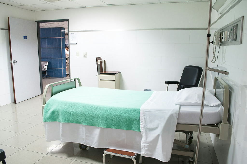 A clean hygienic health care room facility photo