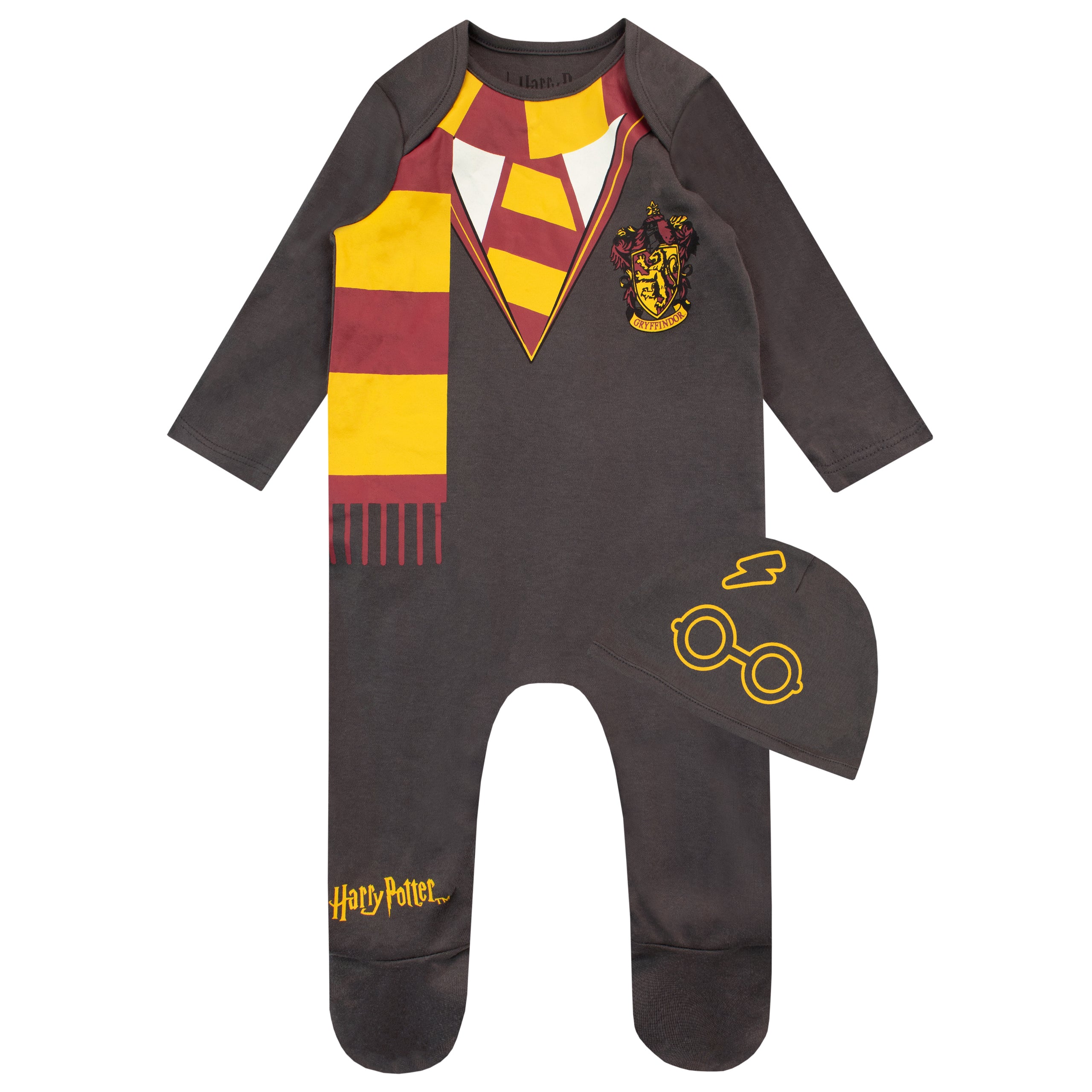 Compra il set tutina e cuffietta di Harry Potter da neonato
