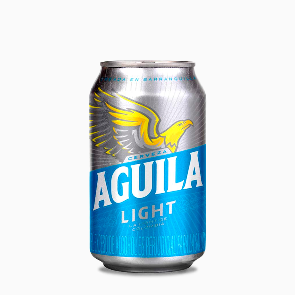 CERVEZA AGUILA LIGHT LATA 330ml | JUANCERVEZAS BUNKER