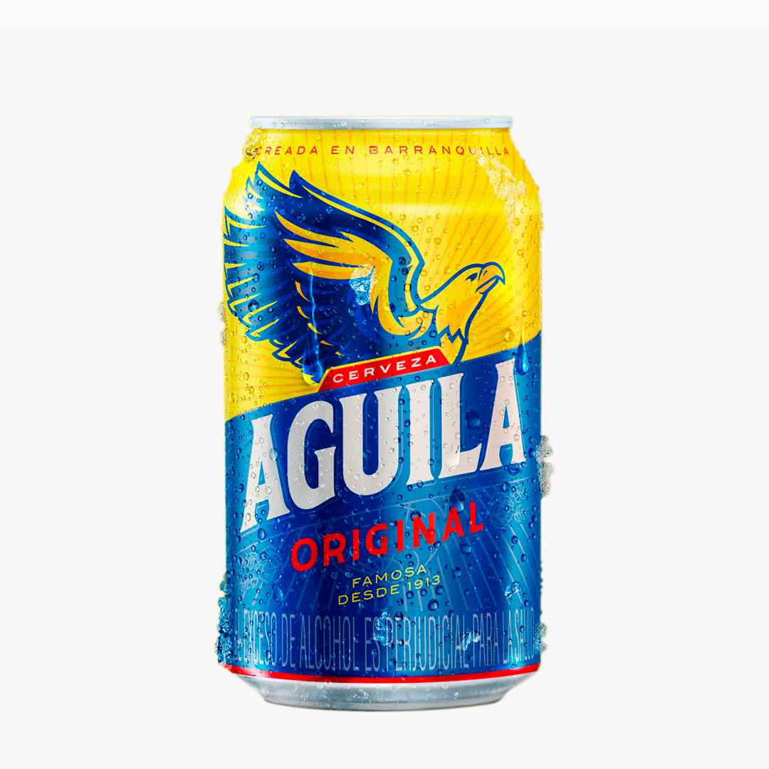 CERVEZA AGUILA ORIGINAL LATA 330ml | JUANCERVEZAS BUNKER