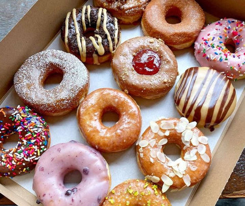 vegan donuts from dun well in new york
