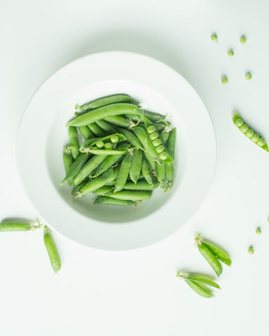 are peas rich in proteins?