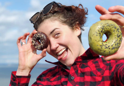 fossil fuel vegan donuts