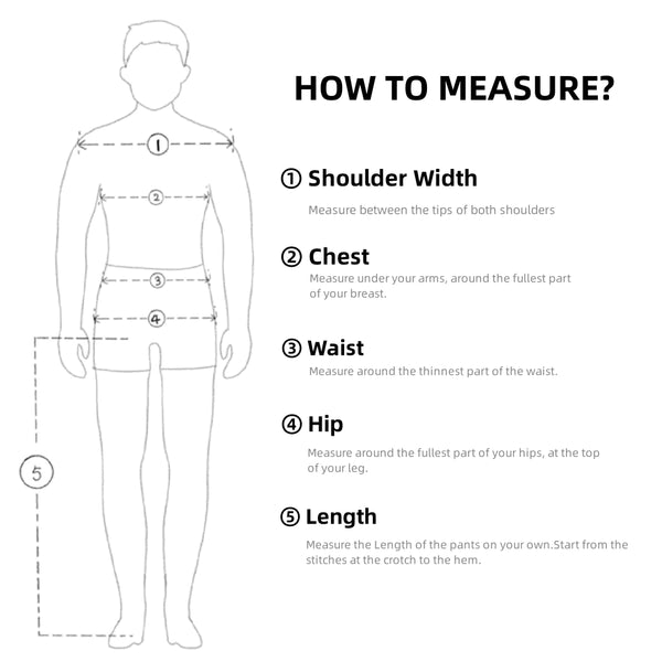 how to measure for mens dress shirt