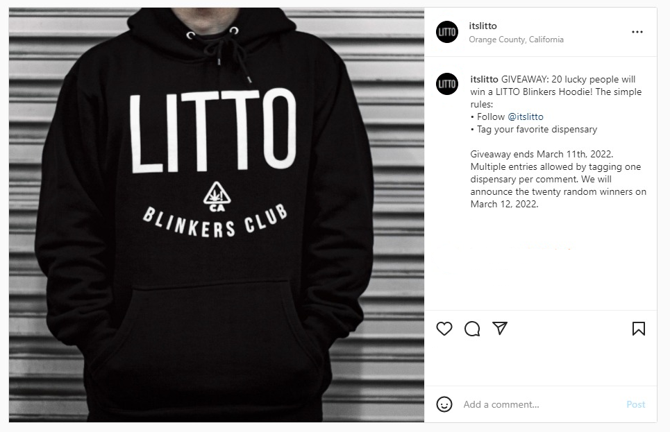 Litto Hoodie Giveaway
