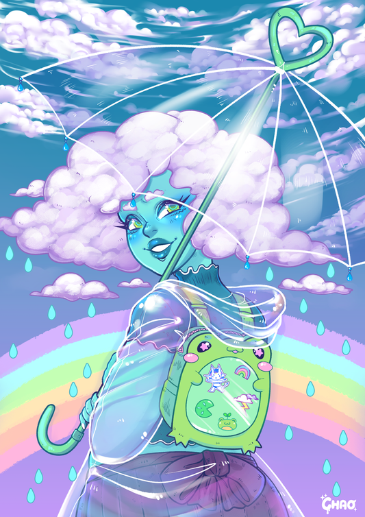 Gamer Girl Artist: MedusaDollmaker  JadedGemShop Diamond Painting K –  Jaded Gem Shop