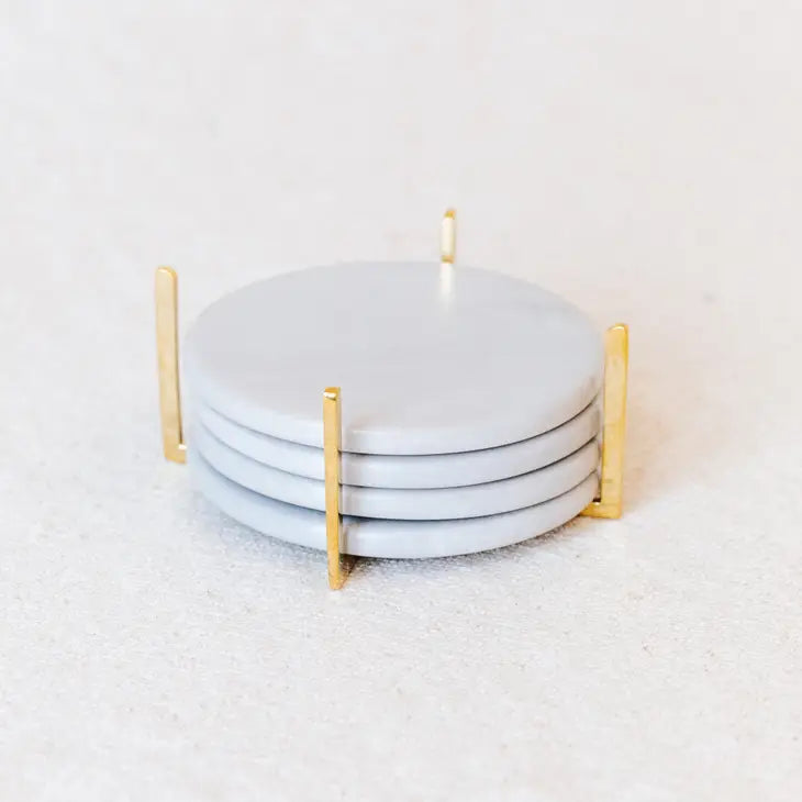 Soapstone Coaster Set