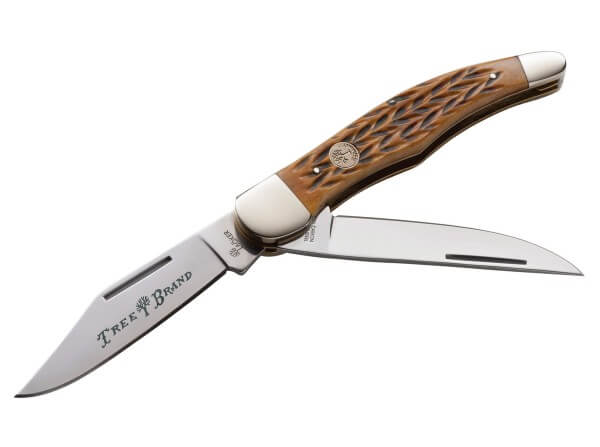 Böker Traditional Series Medium Stockman Brown Bone Pocket Knife (110727)  for sale online
