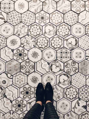 Unique design for tiles