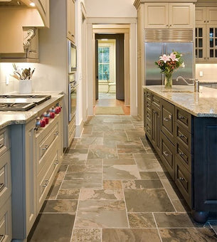 Floor in the kitchen design ideas