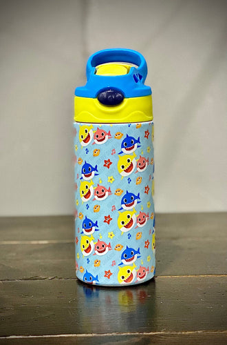 Cocomelon JJ kids flip top water bottle insulated stainless steel – Happy  at Home Creations