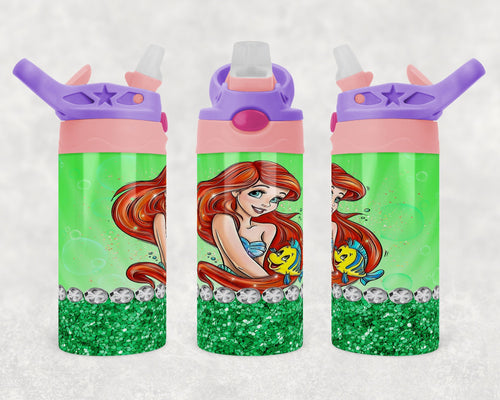 Kids Moana Maui Disney flip top water bottle handmade – Happy at Home  Creations