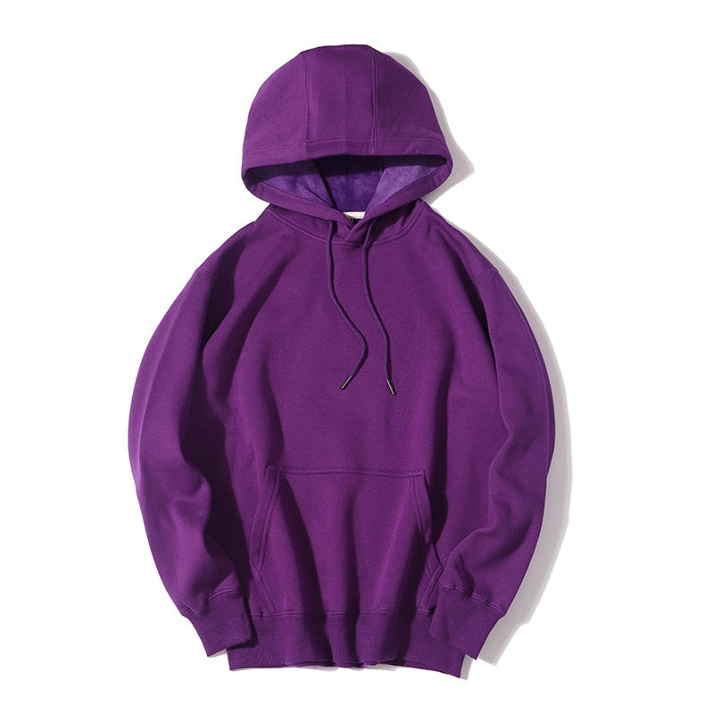 moletom com capuz mauve homme