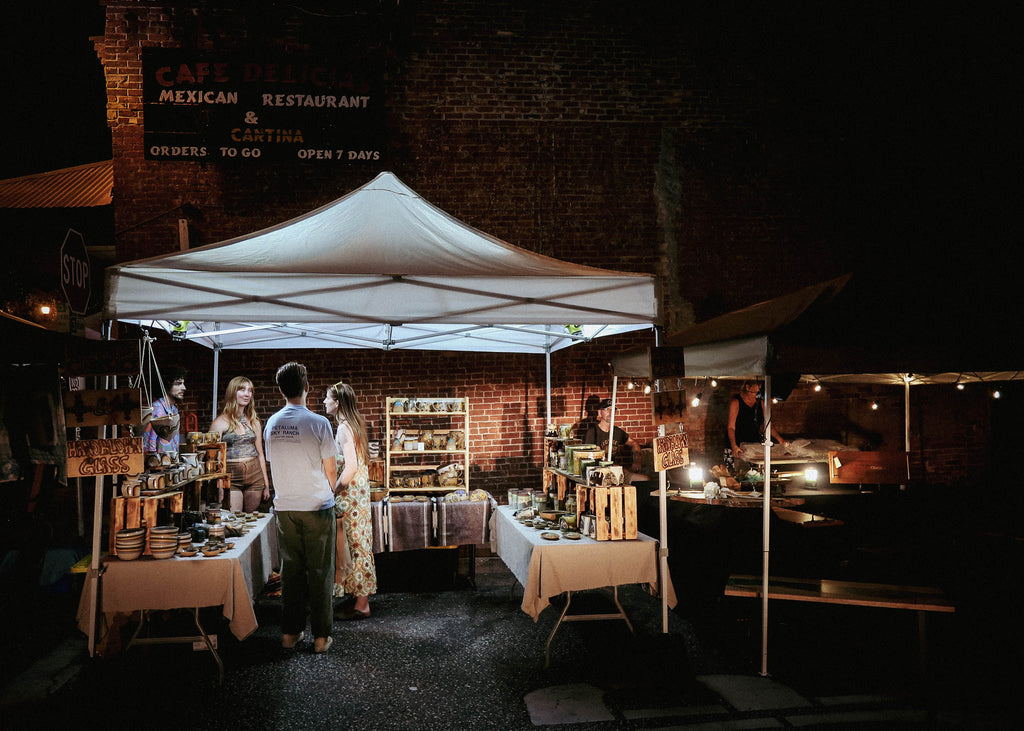 vendor vintage pop-up