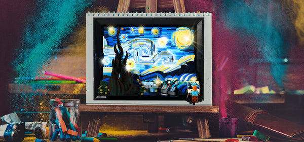 LEGO Vincent Van Gogh - The Starry Night #21333 Light Kit – Light My Bricks  USA