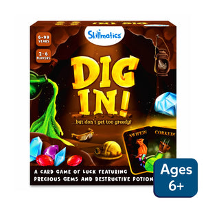 Dig In | Fun & Fast-paced Game of Luck (ages 6+) - Skillmatics US